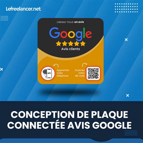 Plaques connectées NFC Lefreelancer net