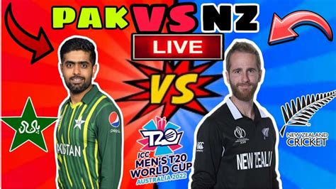 🔴 Live Newzealand Vs Pakistan T20 World Cup Semi Final 2022