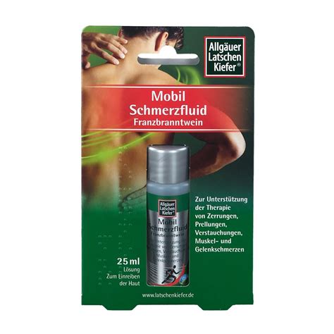 Allgäuer Latschenkiefer Mobil Schmerzfluid 25 ml Shop Apotheke