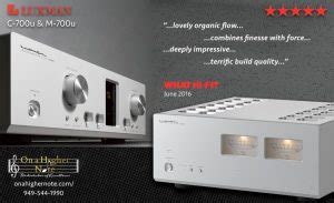 Luxman C U And M U Duo Reviewed And Awarded Star Rating By What