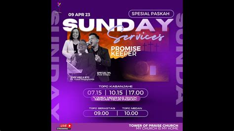 Ibadah Paskah 09 April 2023 Youtube