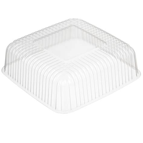 Коробка для торта [крышка] квадратная прозрачная, 243*243*117 мм ...