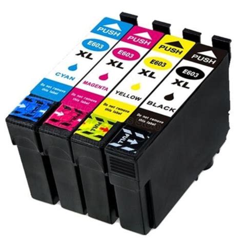 EPSON 603 XL Compatible Cartridges Starfish Series 4 Pack EBay