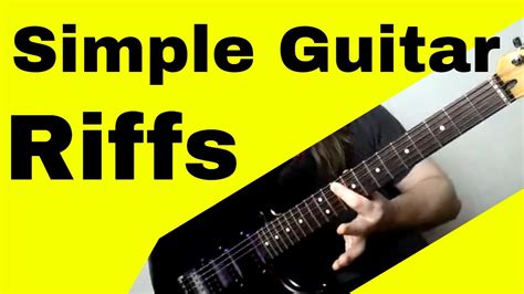 Easiest Songs To Play On Electric Guitar For Beginners Youtube