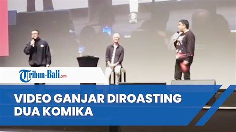 Ganjar Diroasting Dua Komika Singgung Video Roastingan Kiki Yang