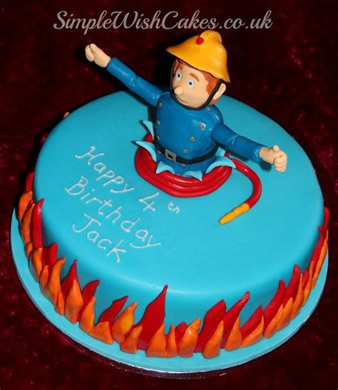 Fireman Sam Cake Decorated Cake By Stef And Carla Cakesdecor