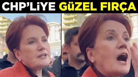 İYİ Parti lideri Meral Akşener CHP li seçmenle tartıştı DEM e