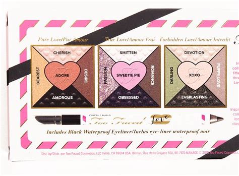 Too Faced Love Palette Review Photos Swatches