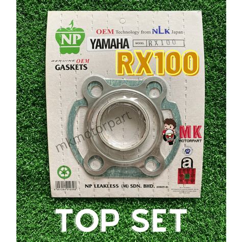 Top Set Yamaha Rx Apple Gasket Rx Shopee Thailand