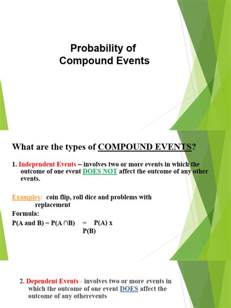 Probability of Compound Events | PDF | Probability | Probability Theory