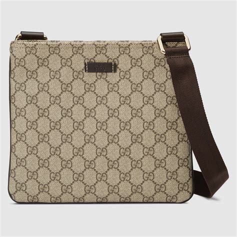 Lyst Gucci Gg Supreme Cross Body Messenger Bag For Men