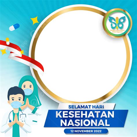 Twibbon Hari Kesehatan Nasional Cabane Hkn Ke Png Twibbon