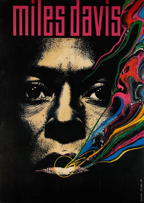 Vintage Poster Miles Davis Galerie 1 2 3