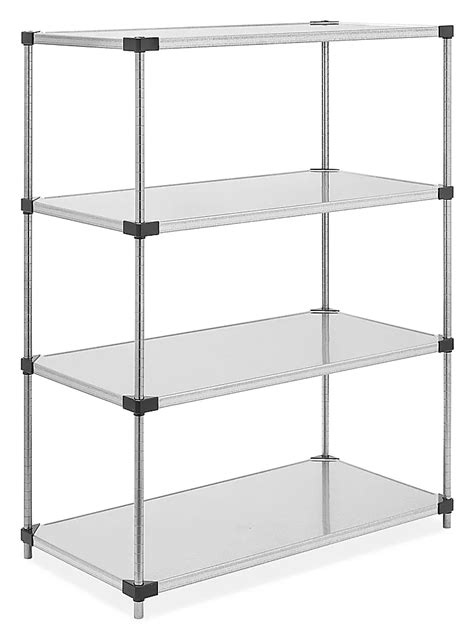 Galvanized Steel Shelving 48 X 24 X 63 H 7487 Uline