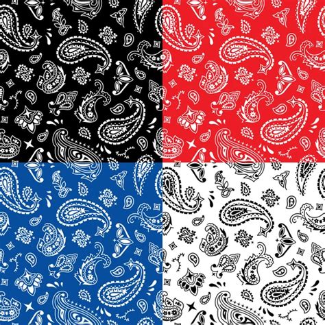 Bandana Pattern Tattoo Design