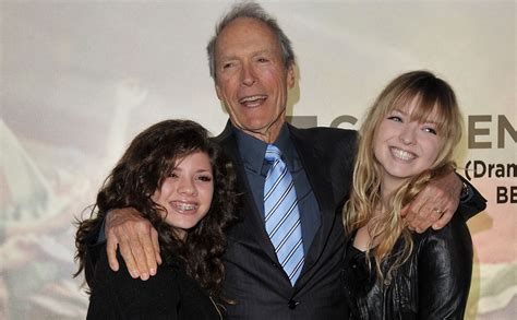 Clint Eastwood 94 Makes Rare Appearance To Walk Daughter Morgan Down