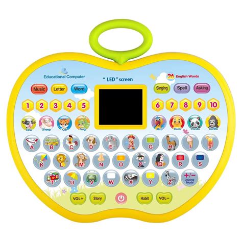 Interactive Learning Game Laptop for 1-3 Year Olds, Perfect Birthday Gift for Toddlers - Walmart.com