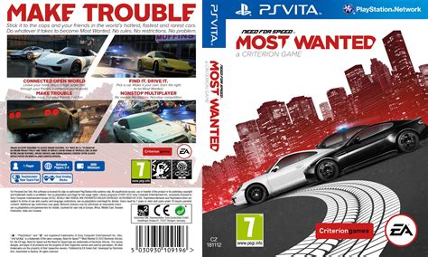 Need For Speed Most Wanted Ps Vita Ultra Capas