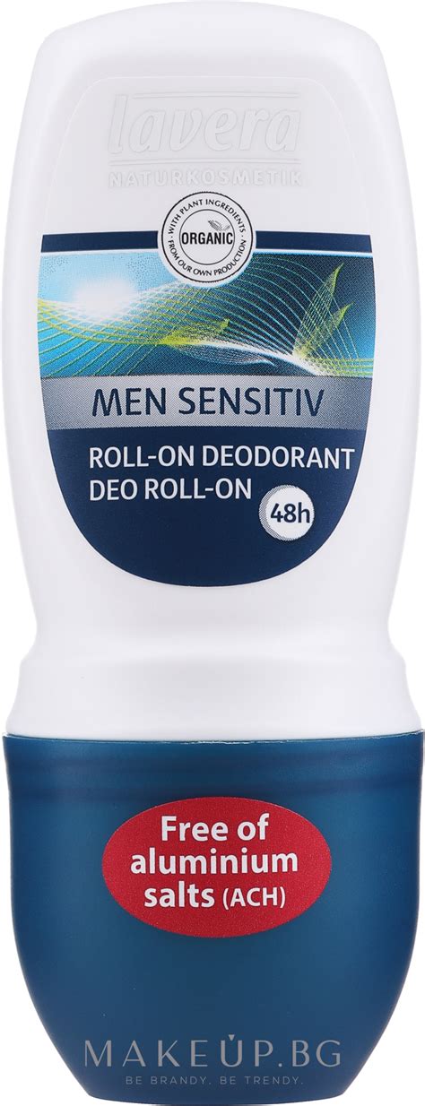 Lavera 48h Men Sensitiv Deo Roll-On - Рол-он дезодорант | Makeup.bg