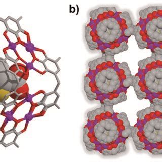 A Side And B Extend Views Of The Single Crystal X Ray Structure Of