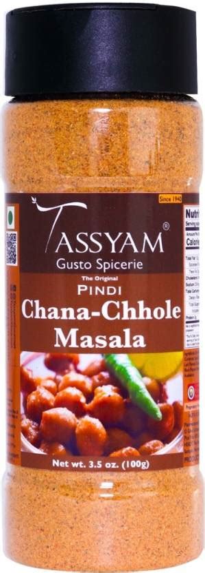 Tassyam Pindi Chana Chhole Masala Price In India Buy Tassyam Pindi