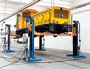 Cross beams for railway lifting jacks | HYWEMA® railway lifting technology