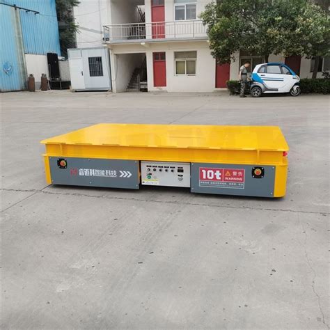 China Customized Tons Mold Battery Trackless Transfer Trolley