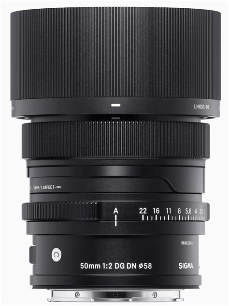 Объектив Sigma 50 mm f 2 DG DN Характеристики MTF отзывы обзоры