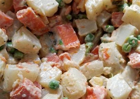 Ensalada De Papá Y Zanahoria Fácil Y Deliciosa Receta De Nancy