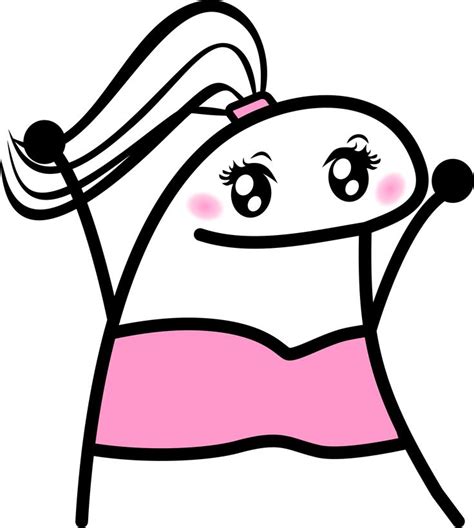 Flork cropped rosa figurinha engraçada whatsapp png Whatsapp png