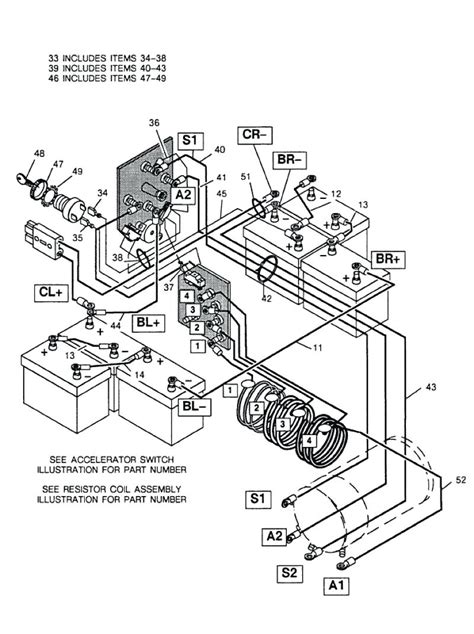 Ezgo Battery Wiring Diagram V