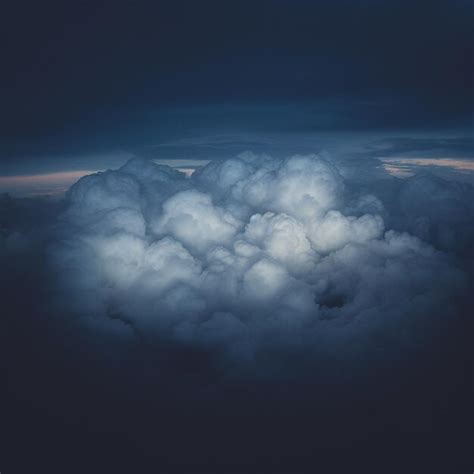 Premium Ai Image Cumulus Simplicity Minimalist Cloudscape