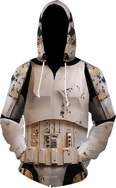 Rulercosplay 3d Printing Hoodie Of Mandalorian Stormtrooper