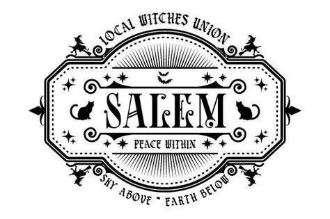 Vintage Local Witches Union Salem Eps Sv Graphic By Graphicsfarm