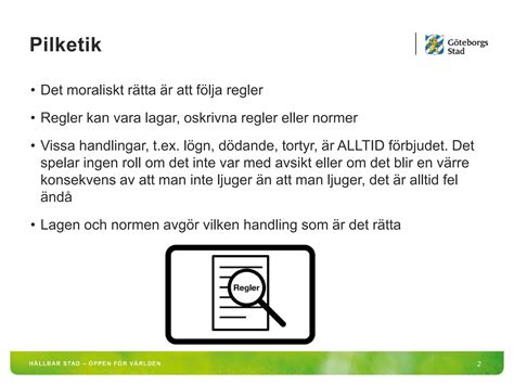 Fyra Olika Etiska Modeller PPT