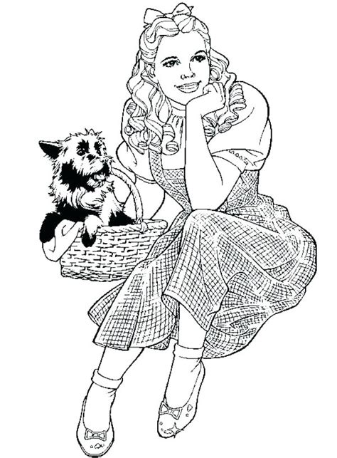 Wizard Of Oz Coloring Pages At Free Printable Colorings Pages To Print And Color