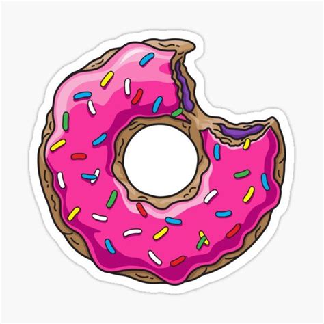 You Can T Buy Happiness But You Can Buy Donuts Sticker For Sale By