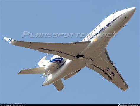 VT TDT Private Dassault Falcon 2000EX Photo By Ritabrata Roy ID