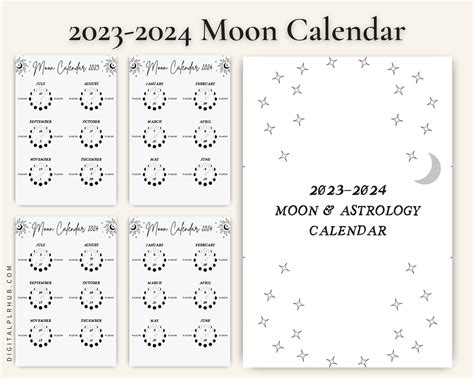 Moon & Astrology Calendar – Digital PLR Hub