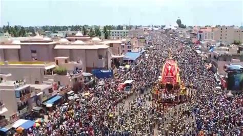 Lord Jagannath Rath Yatra पुरी जगन्नाथ रथ यात्रा का दूसरा दिन बड़ी