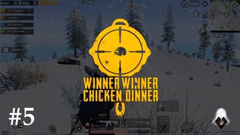 Winner Winner Chicken Dinner 5 PUBG Mobile Emulator Gameplay Rush