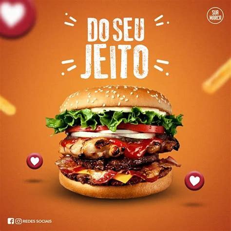 An Advertisement For A Burger With Meat Lettuce And Tomato Slices On It