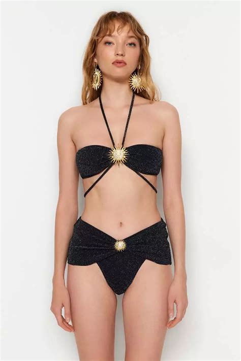 Buy Trendyol X Zeynep Tosun Sun Detail Bikini Set Online Zalora