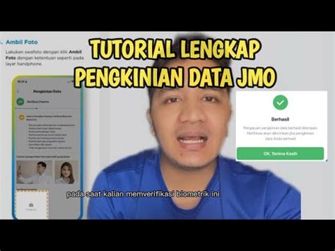 Tutorial Dan Cara Pengkinian Data Di Aplikasi Jamsostek Mobile