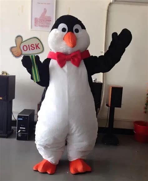 Oisk Custom Penguin Mascot Costumes Christmas Birthday Party Womens