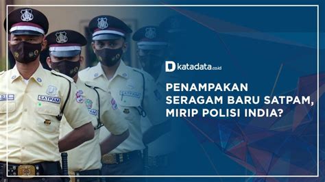 Video Penampakan Seragam Baru Satpam Mirip Polisi India News