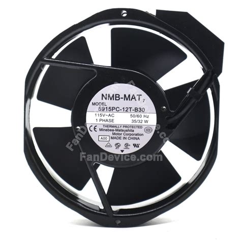 NMB MAT 5915PC 12T B30 AC 115V 35 32W Axial Cooling Fan FanDevice