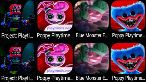 Blue Monster Escape Chapter 2 And Chapter 4 Poppy Playtime Chapter 2