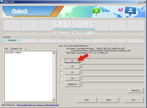 Cómo instalar el Firmware oficial en el dispositivo de Samsung