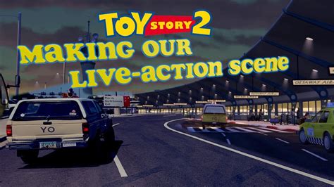 Making Of Toy Story Scene In Live Action Youtube